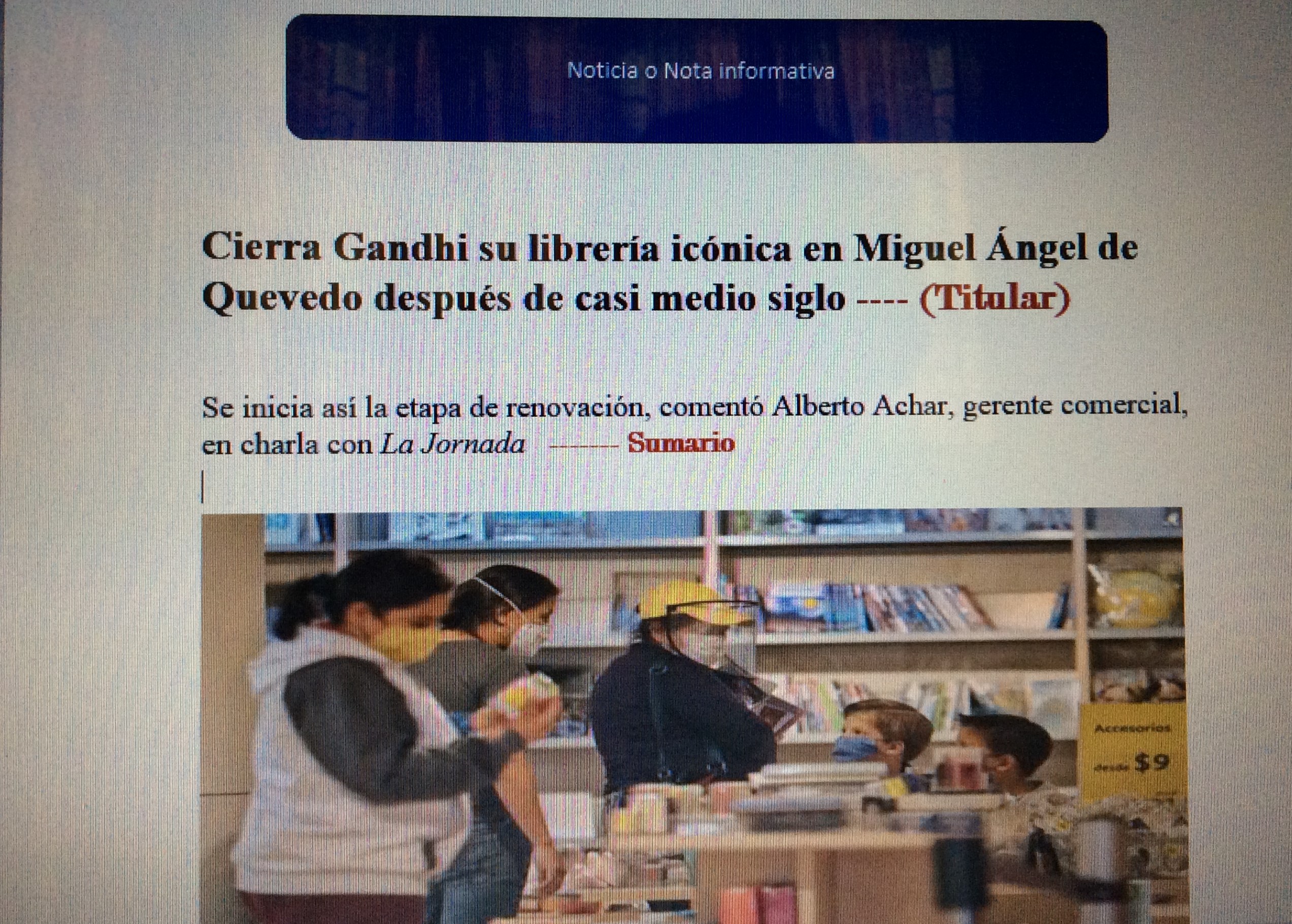 Texto Modelo (Noticia)